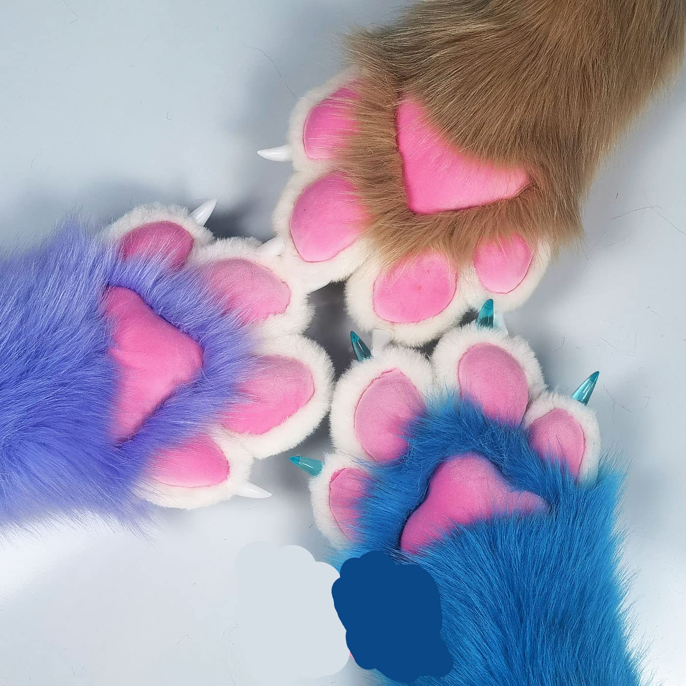 ケモノ　着ぐるみ　ケモ手　ケモ足　コスプレ Amazon.co.jp: 自作、ケモ竜着ぐるみ、ケモノ、準ハーフ、furry
